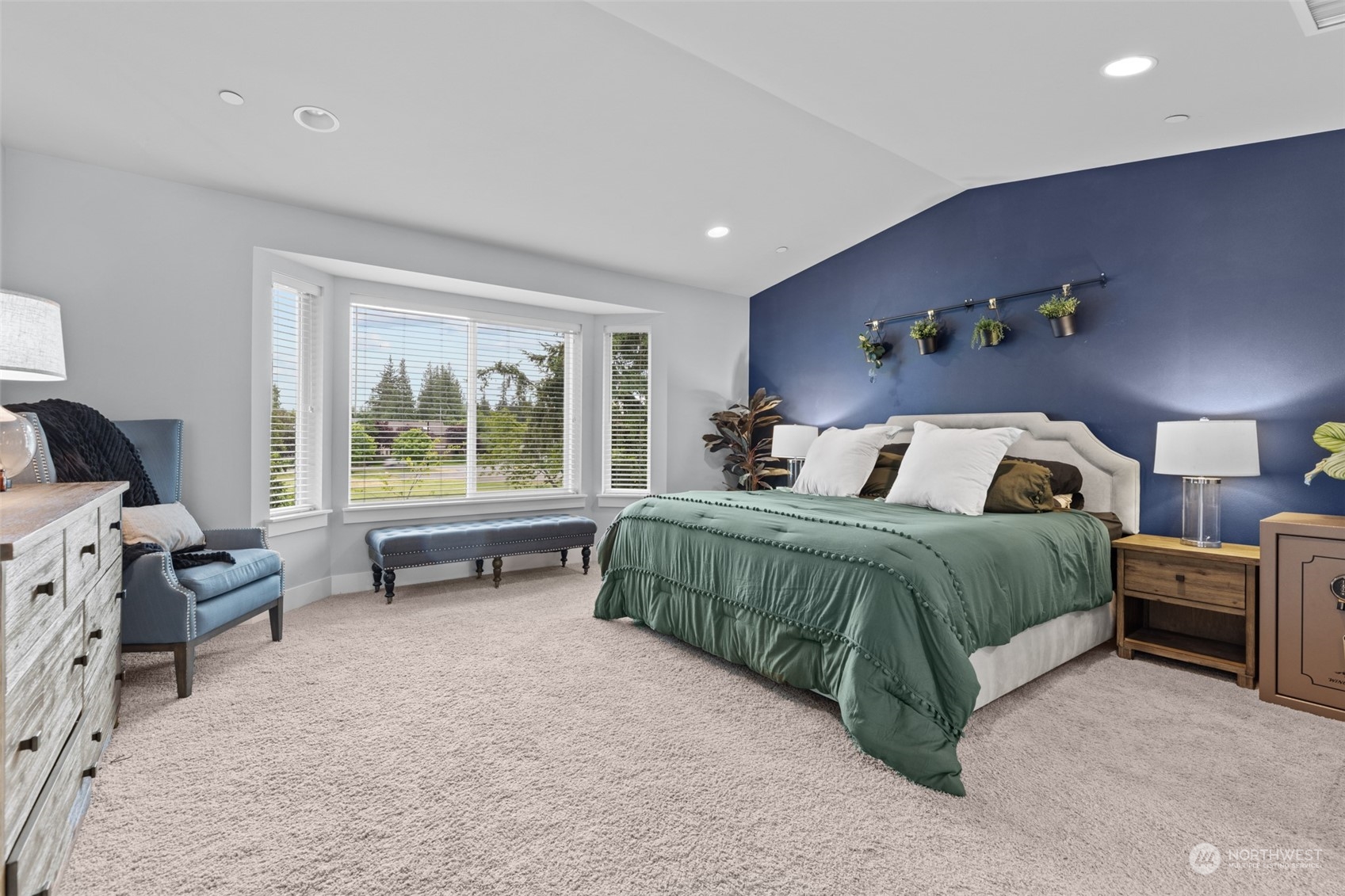 21815 86th Place West Edmonds, WA 98026 - Photo 15 of 25 a bedroom with a bed and a window