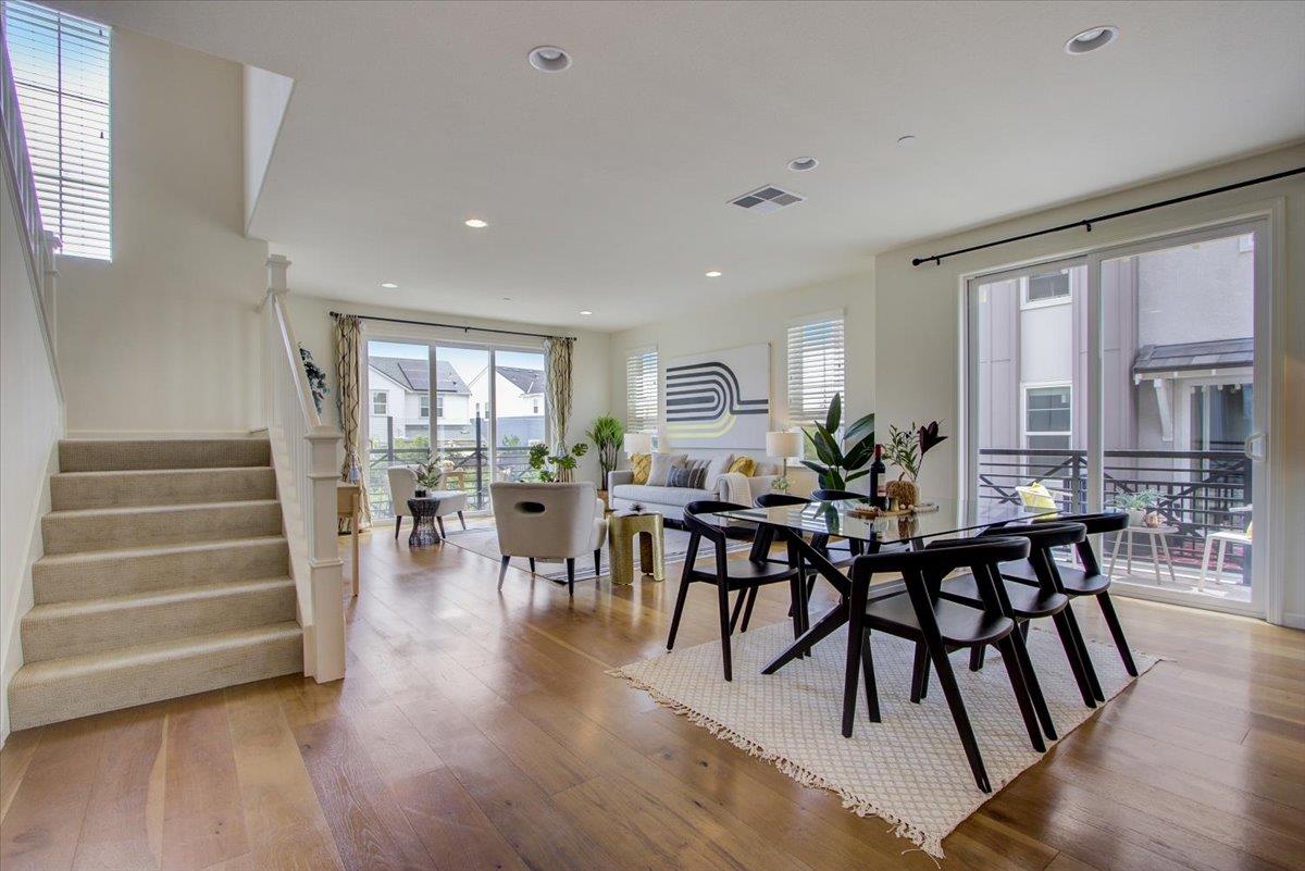 4132 Panorama Drive Dublin, CA 94568 - Photo 11 of 53 a view of a dining room with furniture window and wooden floor