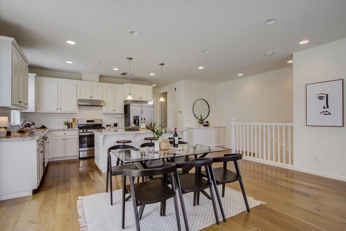4132 Panorama Drive Dublin, CA 94568 - Photo 17 of 53 a view of a dining room with furniture and wooden floor