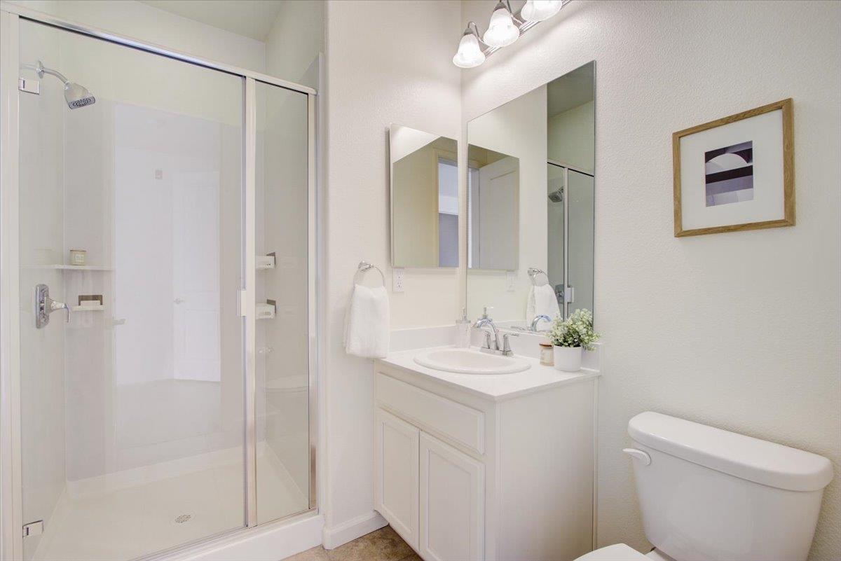 4132 Panorama Drive Dublin, CA 94568 - Photo 30 of 53 a bathroom with a sink a toilet and shower