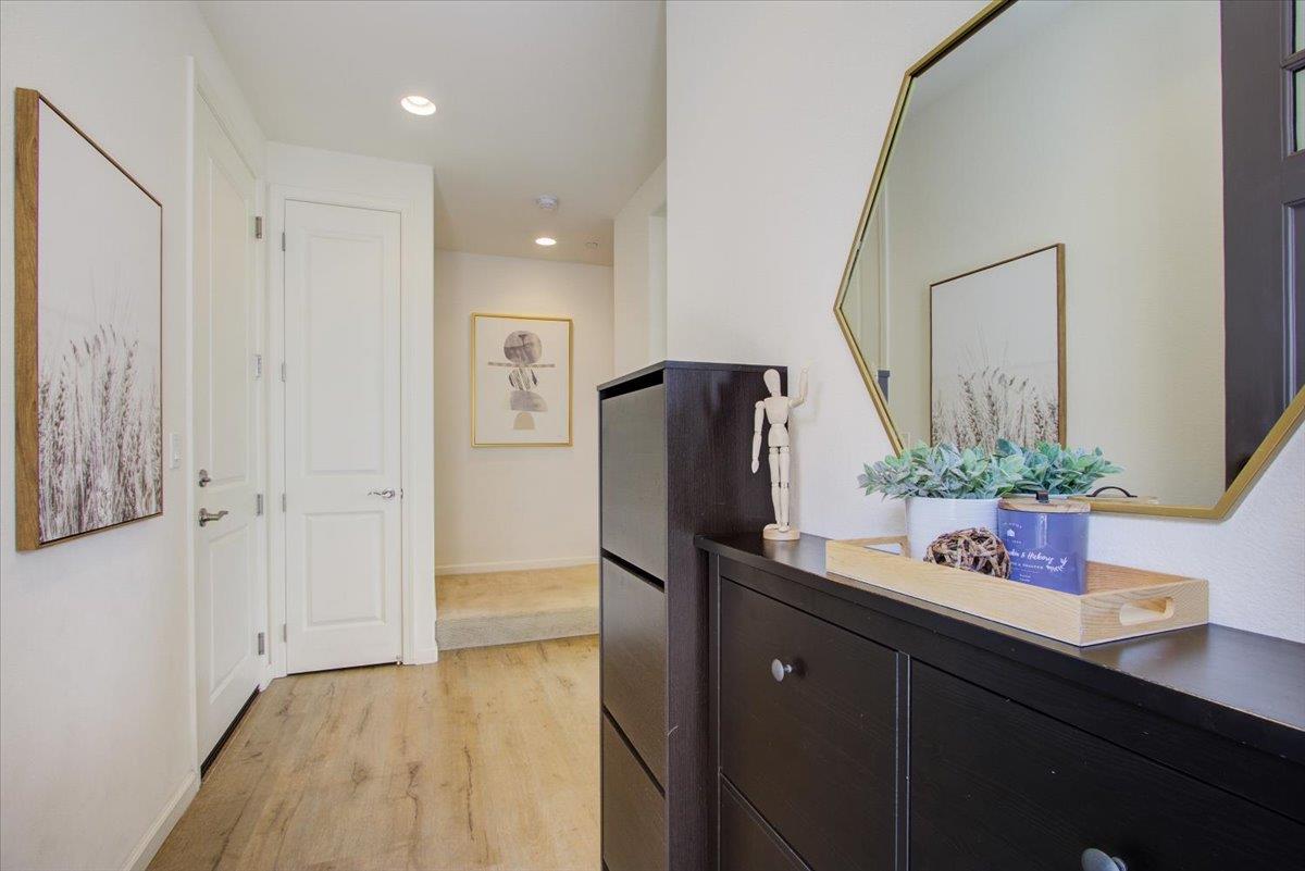 4132 Panorama Drive Dublin, CA 94568 - Photo 40 of 53 a kitchen with stainless steel appliances a refrigerator and cabinets