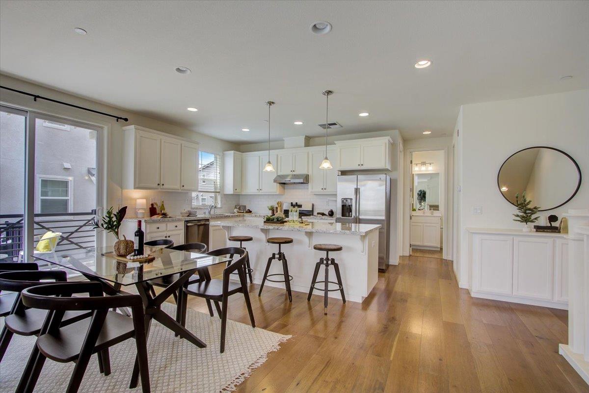 4132 Panorama Drive Dublin, CA 94568 - Photo 10 of 53 a view of a dining room with furniture and wooden floor
