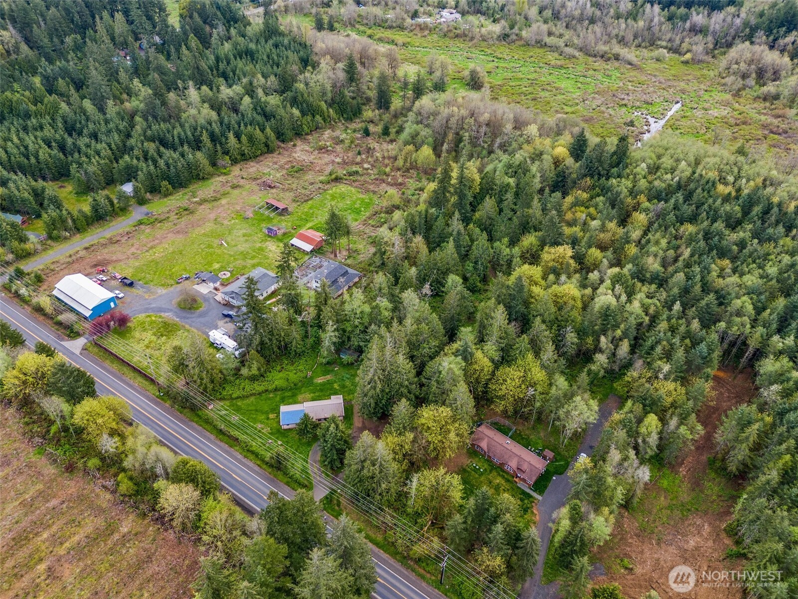225 West Avery Road Winlock, WA 98596 - Photo 5 of 18 a view of a garden with an outdoor space
