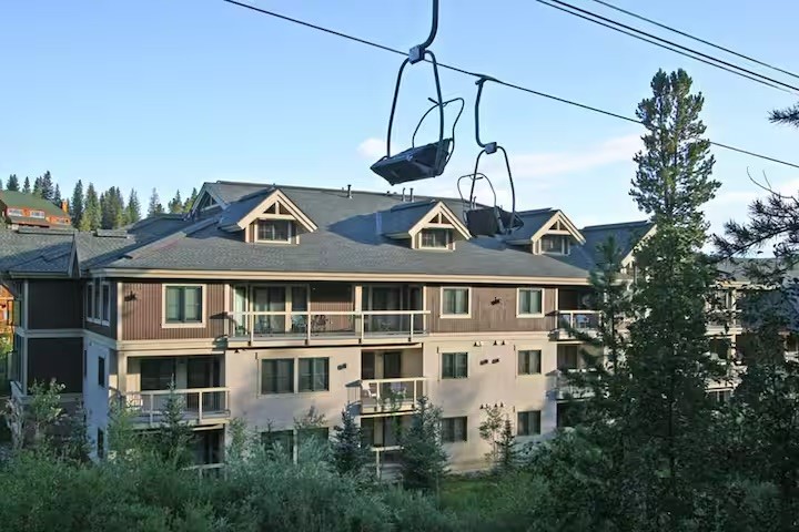 655 4 O Clock Road, Unit 104 Breckenridge, CO 80424 - Photo 38 of 43 Exterior of Tyra Riverbend Lodge