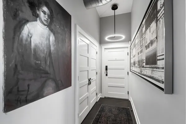 a view of walk in closet