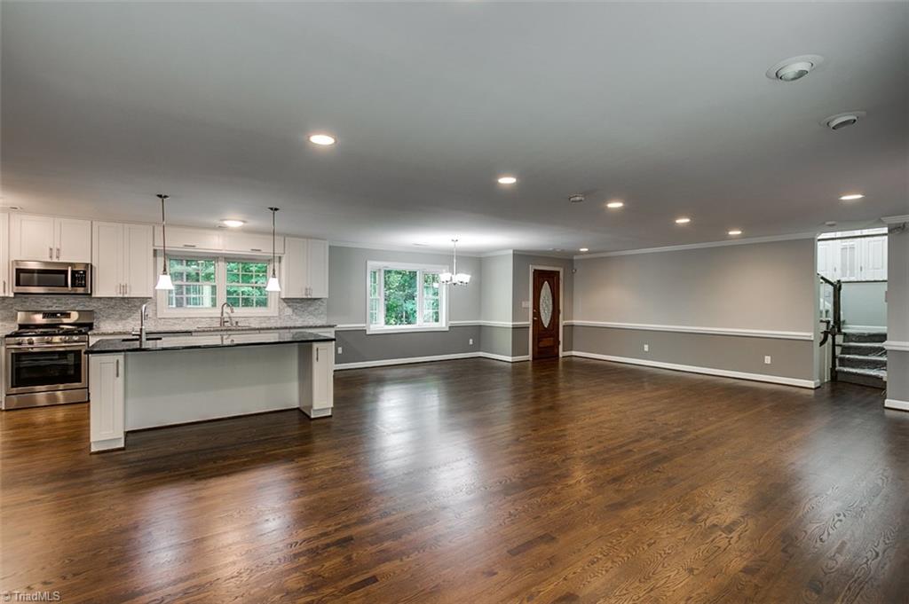 2601 Kilpatrick White Road Greensboro, NC 27406 - Photo 3 of 30 What a beauty and meticulous renovation! Let your imagination run wild with this transitional layout.