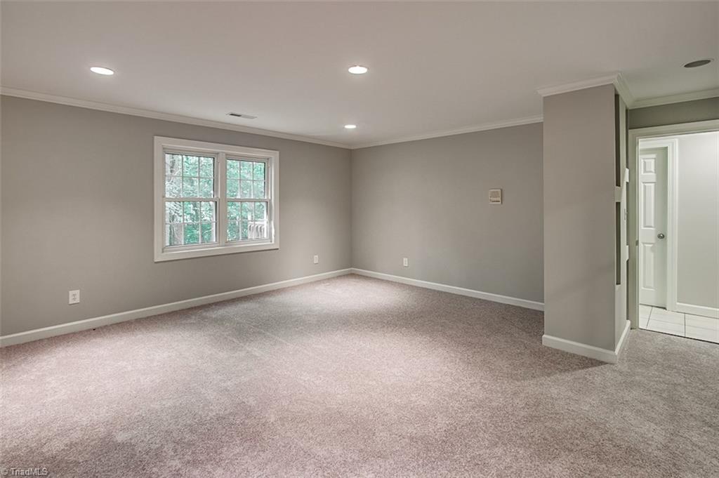 2601 Kilpatrick White Road Greensboro, NC 27406 - Photo 24 of 30 Lower level bedroom could be a study or office.