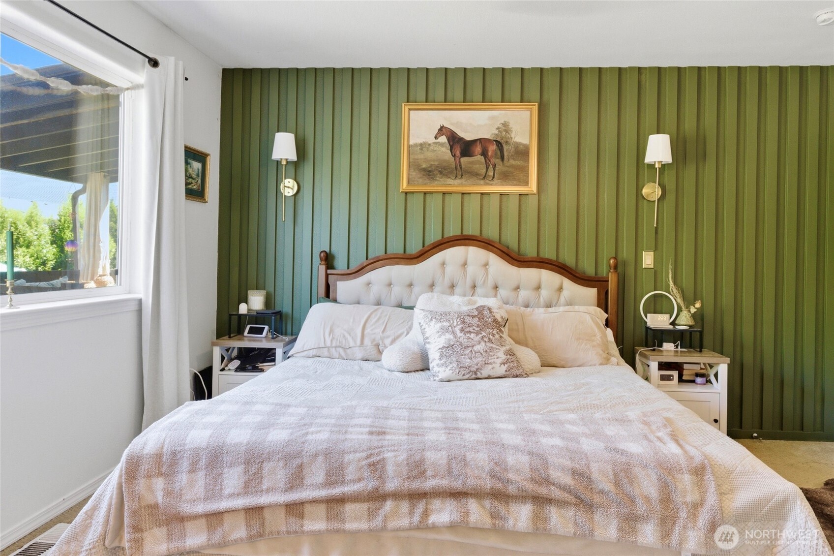 14005 Cedar Court Sultan, WA 98294 - Photo 28 of 38 a bedroom with a bed and a painting on the wall