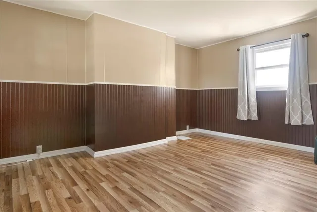 a view of empty room