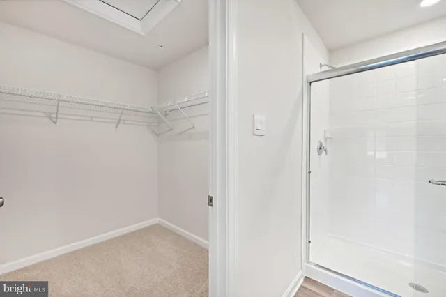 an empty room with a empty space