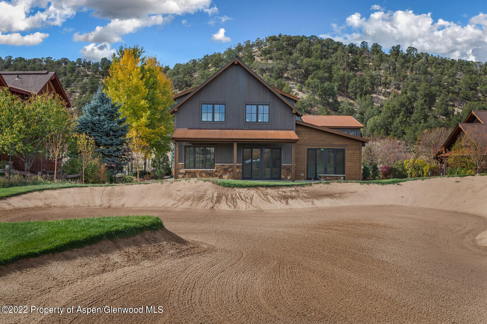 700 Perry Ridge Carbondale, CO 81623 - Photo 20 of 26 View of home from golf course