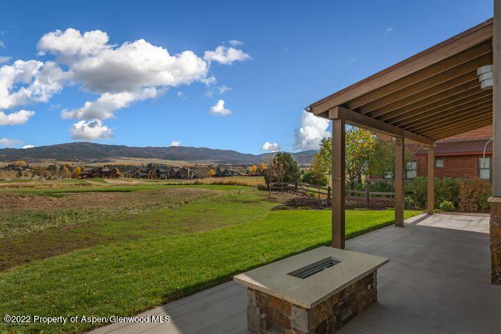 700 Perry Ridge Carbondale, CO 81623 - Photo 21 of 26 Back Yard with Firepit