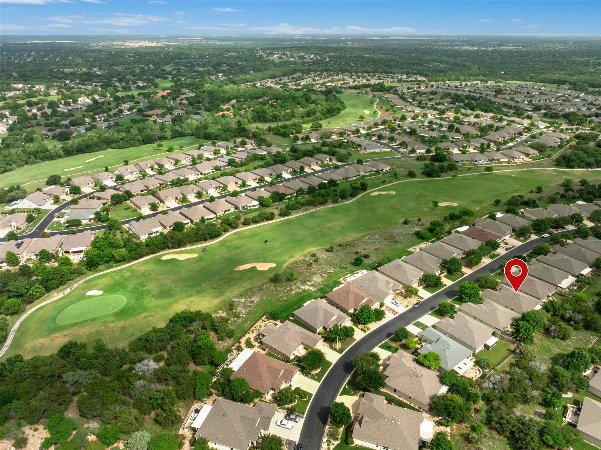 227 Duck Creek Lane Georgetown, TX 78633 - Photo 32 of 40 Street Aerial