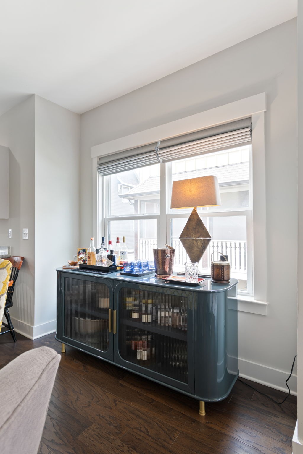 728 Centerpoint Lane Nashville, TN 37209 - Photo 19 of 45 a view of room with wooden floor and windows