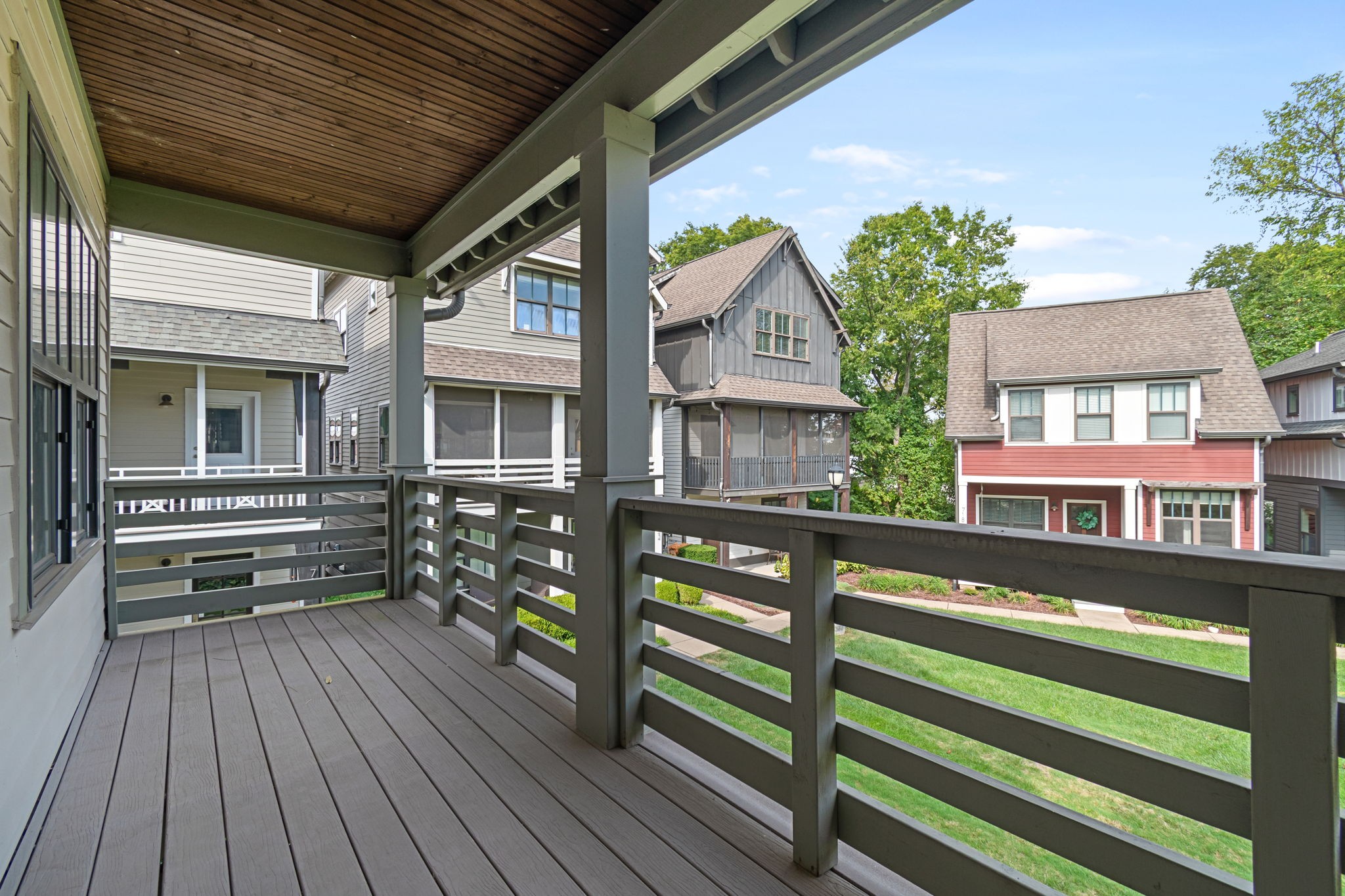 728 Centerpoint Lane Nashville, TN 37209 - Photo 28 of 45 a view of a wooden deck and a yard