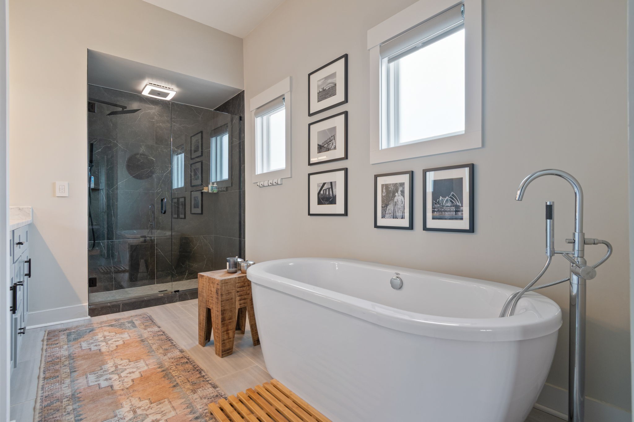 728 Centerpoint Lane Nashville, TN 37209 - Photo 36 of 45 a white bath tub sitting next to a bathroom