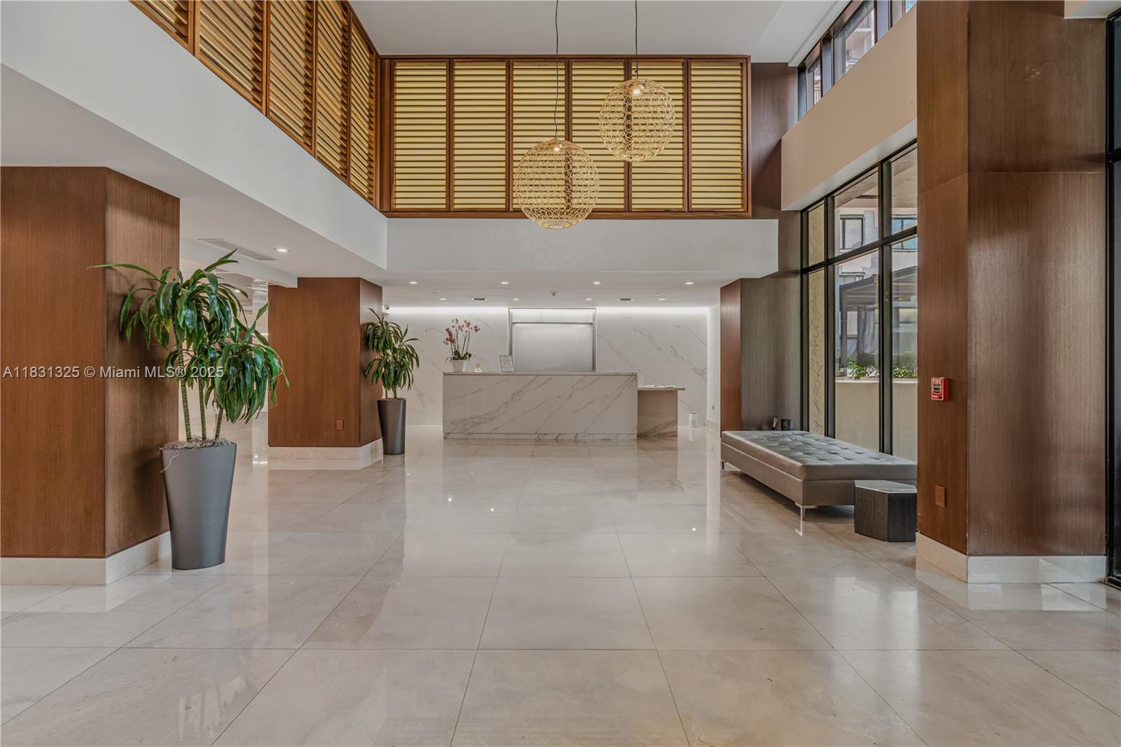 540 Brickell Key Drive, Unit 718 Miami, FL 33131 - Photo 17 of 18 a view of entryway and hall