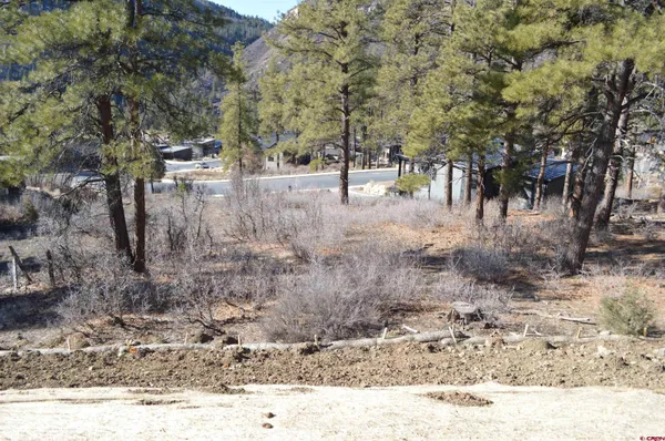 a view of a lake with houses