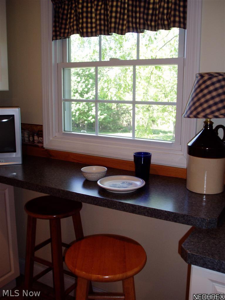 3857 South Ridge Road Perry, OH 44081 - Photo 4 of 25 The snack bar provides views of the property. Perfect for morning coffee or for a quick snack.