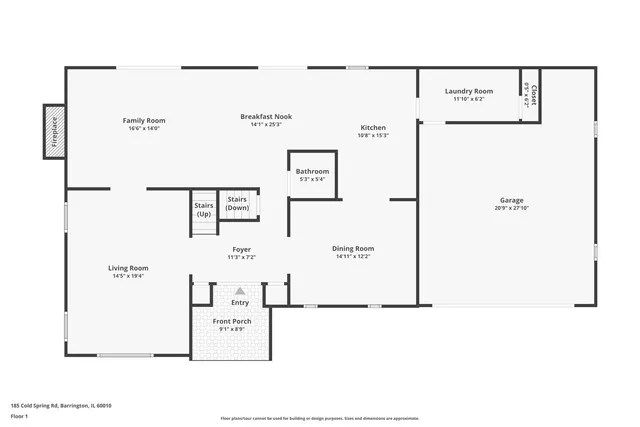 $849,700 | 185 Cold Spring Road, Barrington, IL 60010