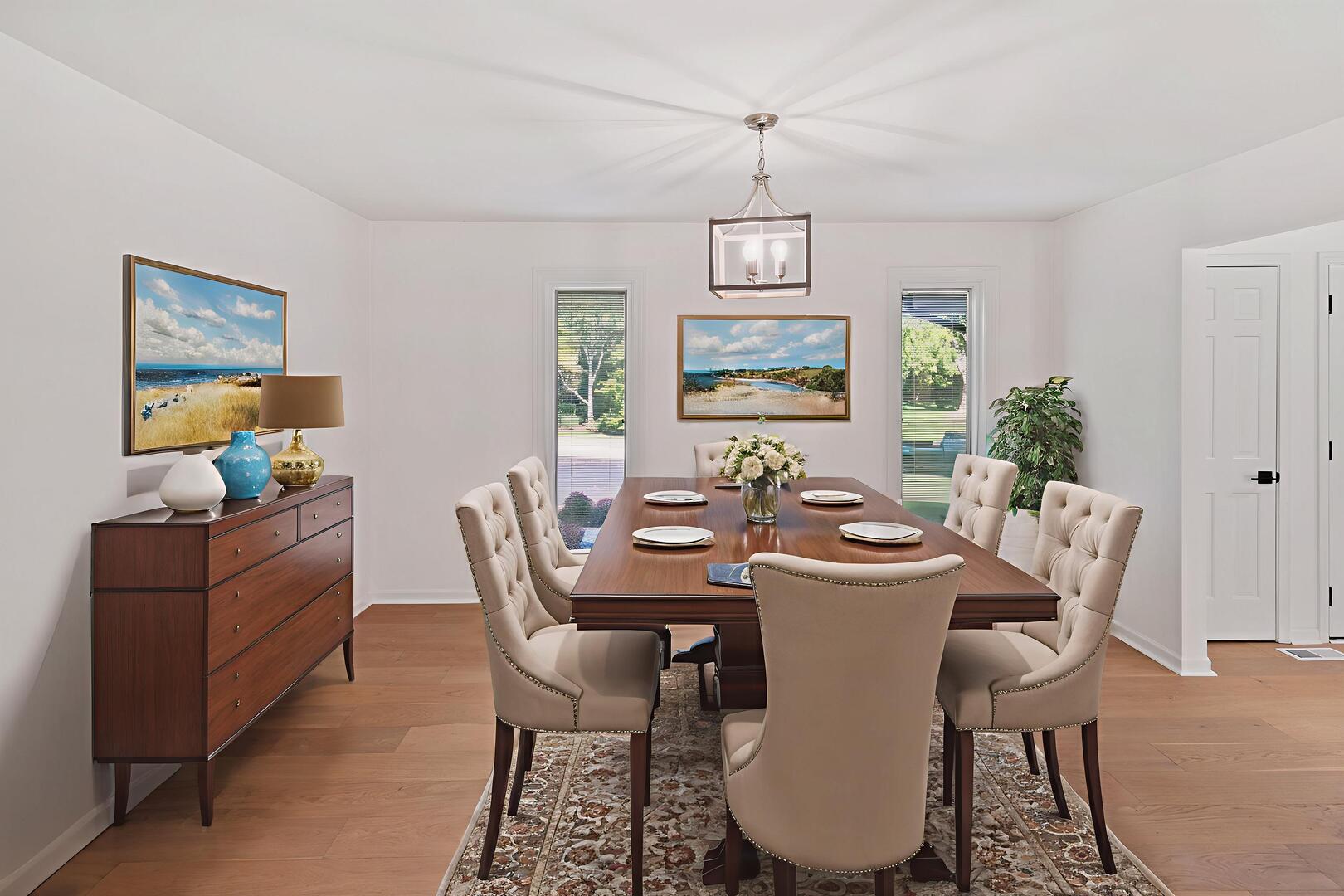 185 Cold Spring Road Barrington, IL 60010 - Photo 8 of 40 a view of a dining room with furniture