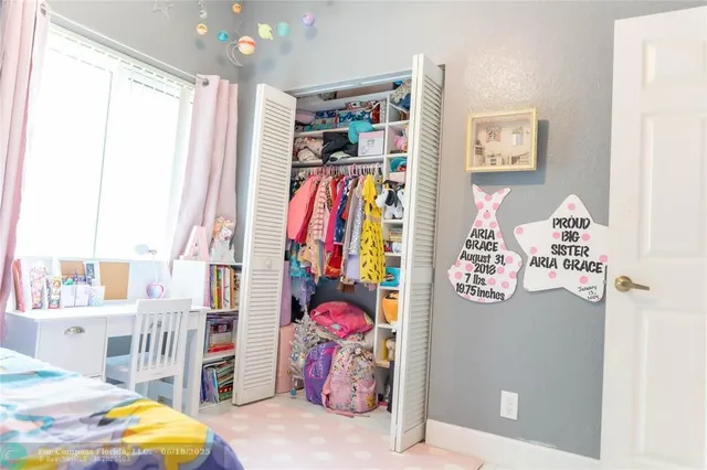 a view of a bedroom with toys