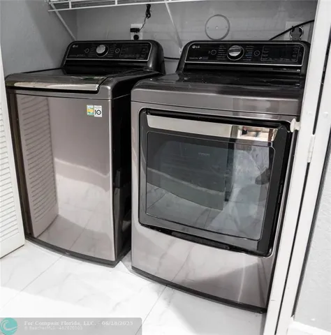 a close view of stove and microwave