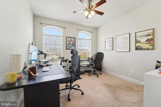 a view of a workspace with a window