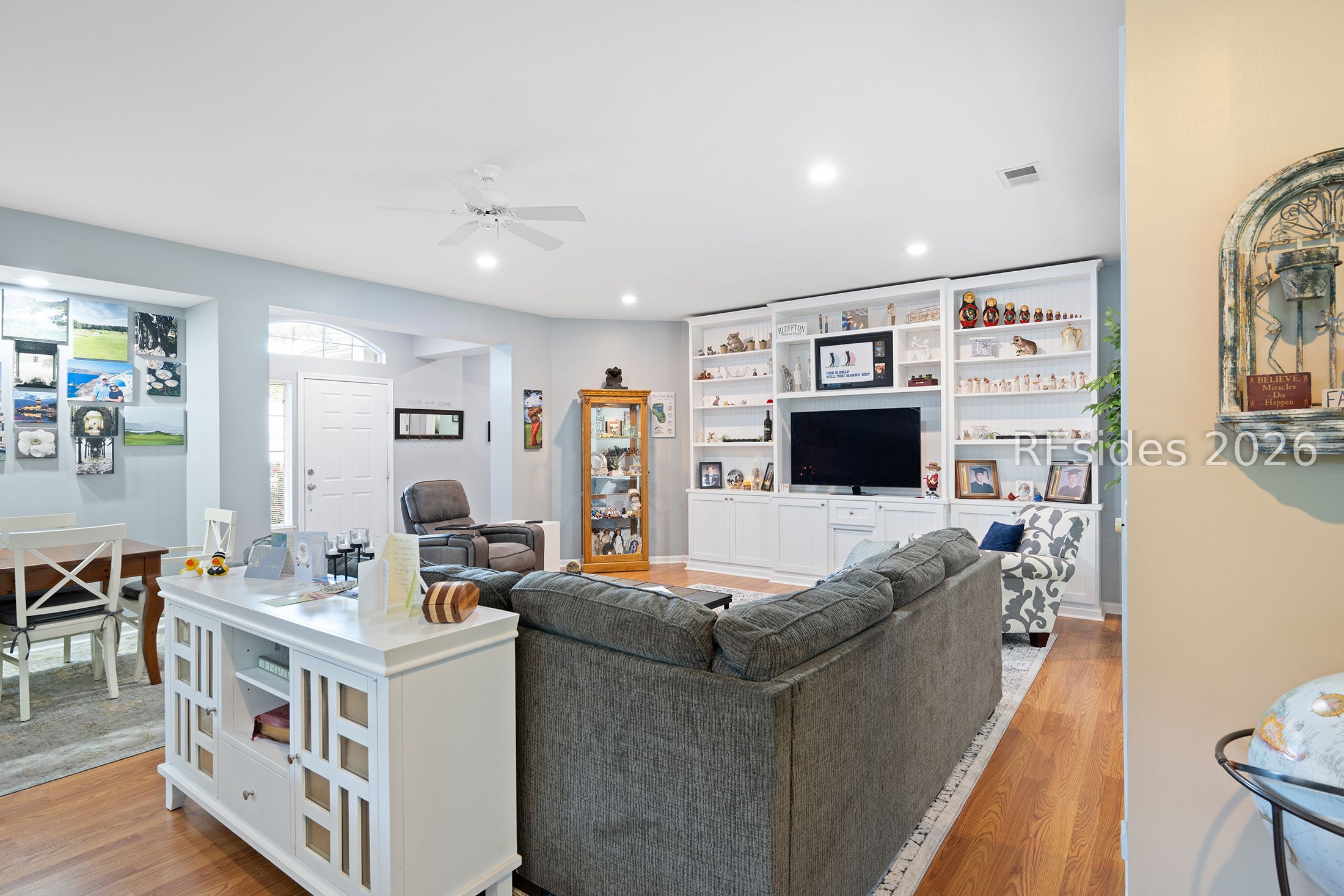 134 Commodore Dupont Street Bluffton, SC 29909 - Photo 10 of 40 Great Room and Front Entry