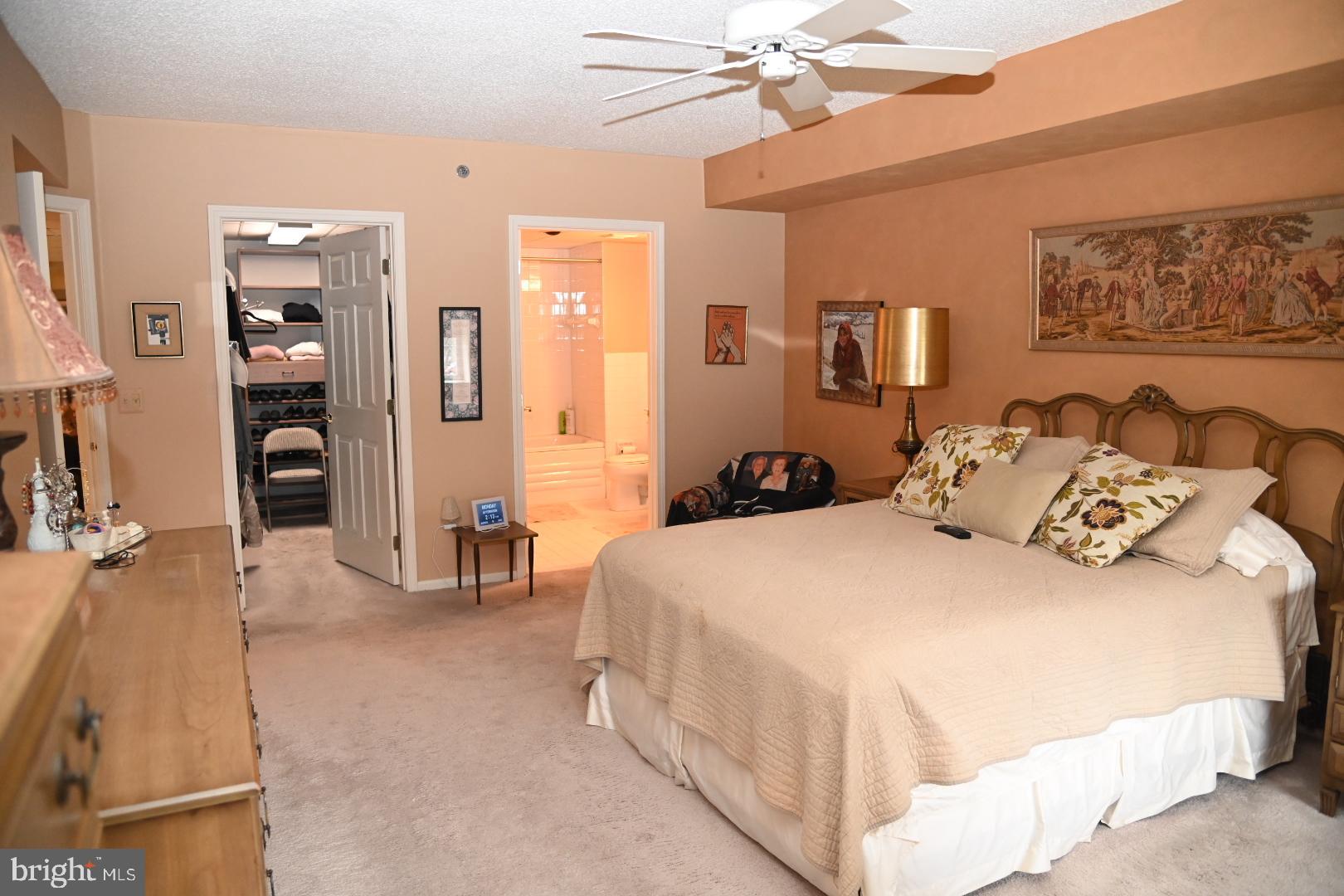 5303 Centennial Station Warminster, PA 18974 - Photo 16 of 60 a bedroom with a bed and a chandelier