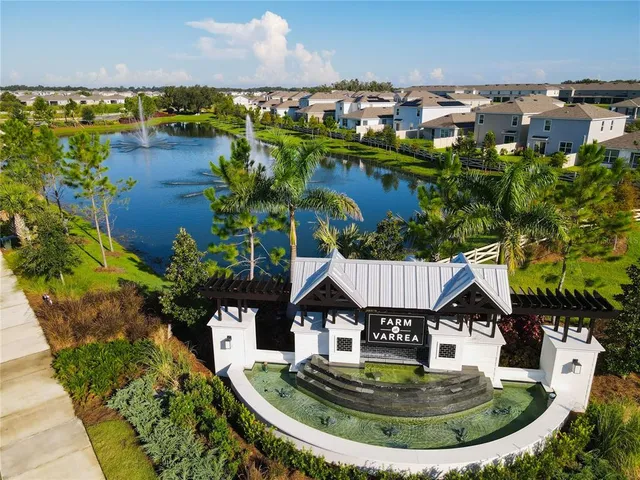 a view of a house with a swimming pool