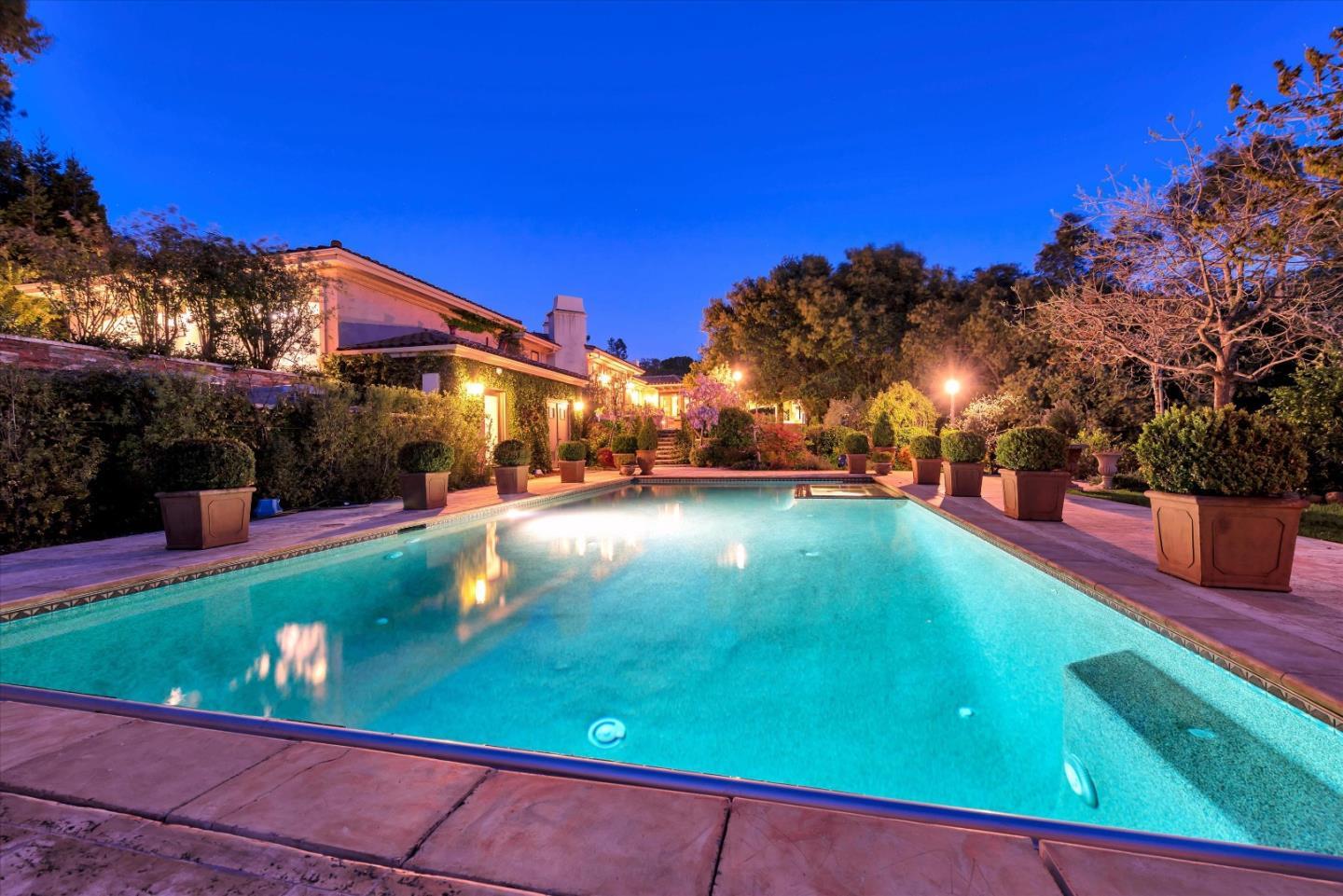 28025 Natoma Road Los Altos Hills, CA 94022 - Photo 15 of 44 a view of a yard with flower plants