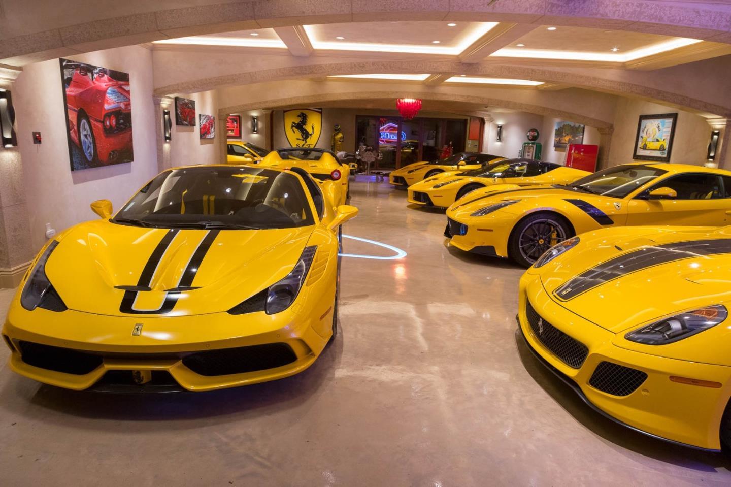 28025 Natoma Road Los Altos Hills, CA 94022 - Photo 5 of 44 a view of a room with gym equipment