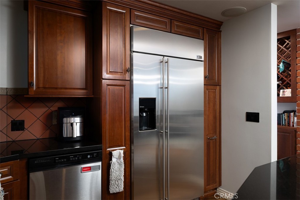 1222 Sharon Road Santa Ana, CA 92706 - Photo 9 of 34 a close view of refrigerator in kitchen