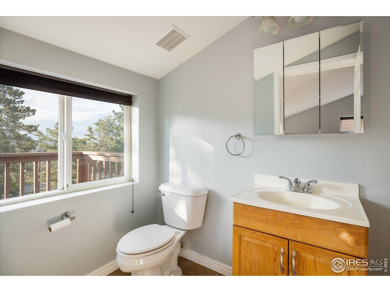 15 Hardscrabble Road Golden, CO 80403 - Photo 20 of 50 a bathroom with a sink toilet and window