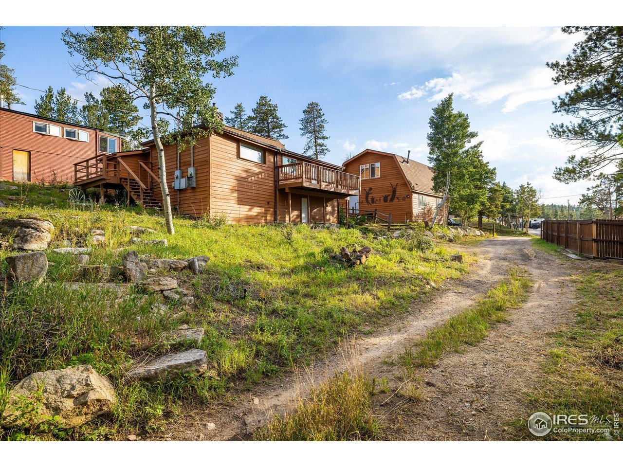 15 Hardscrabble Road Golden, CO 80403 - Photo 28 of 50 a aerial view of a house with a yard