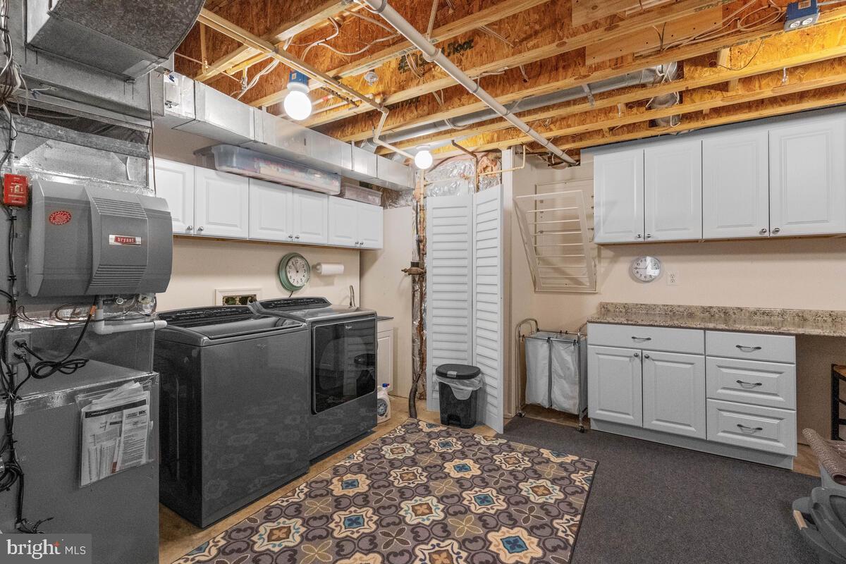 354 Hart Road Gaithersburg, MD 20878 - Photo 39 of 66 Lower Level - Laundry Room/Craft Room/Storage Room