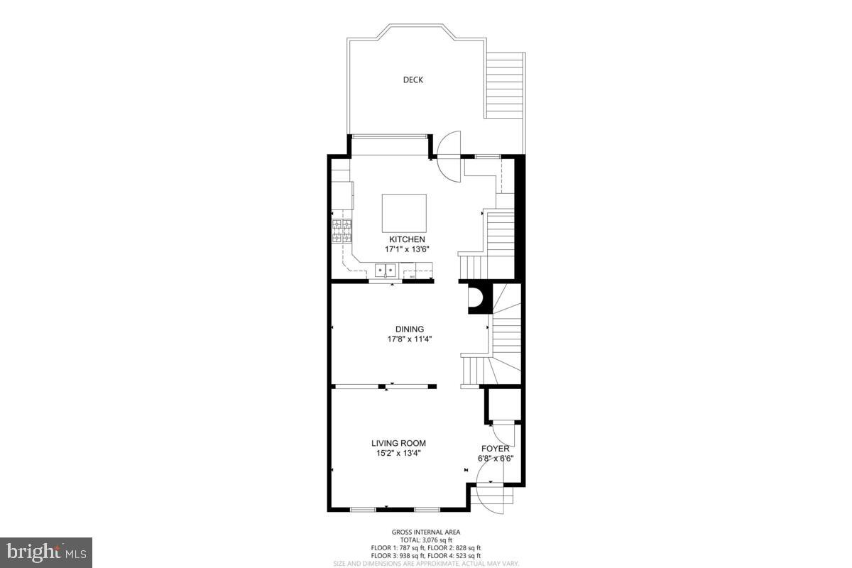 354 Hart Road Gaithersburg, MD 20878 - Photo 46 of 66 Main Level Floorpan