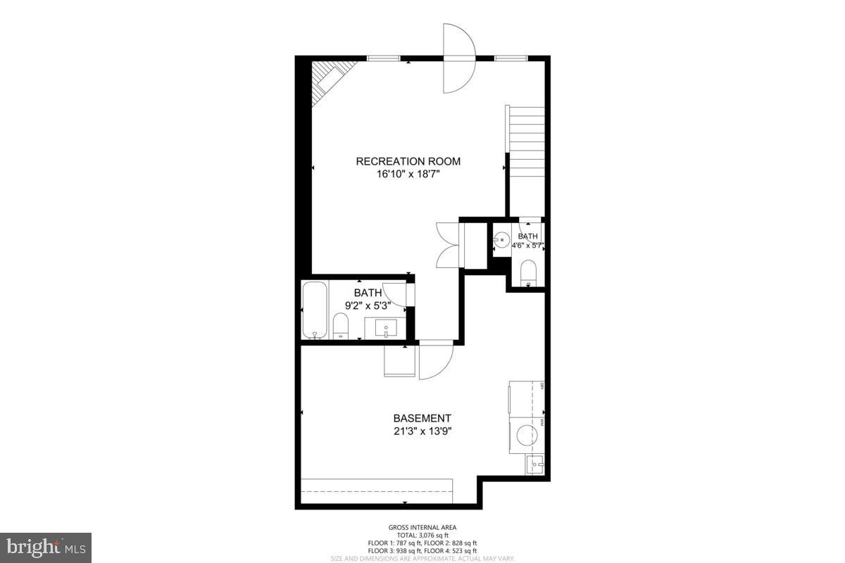 354 Hart Road Gaithersburg, MD 20878 - Photo 65 of 66 Lower Level Floorplan