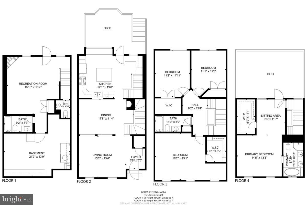 354 Hart Road Gaithersburg, MD 20878 - Photo 66 of 66 House Floorplan