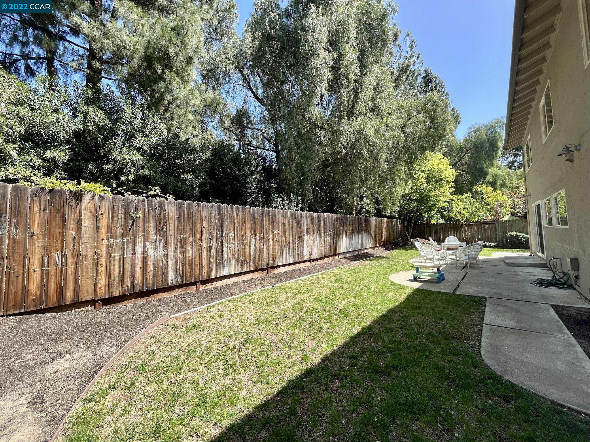 4387 Fallbrook Road Concord, CA 94521 - Photo 22 of 26 a garden view with a seating space
