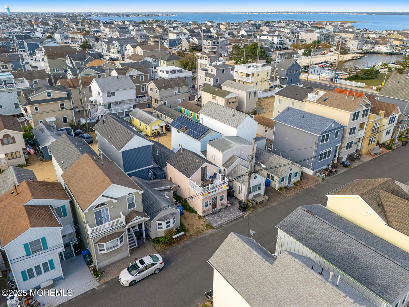 34 West Rutherford Lane Lavallette, NJ 08735 - Photo 3 of 27 an aerial view of a parking area