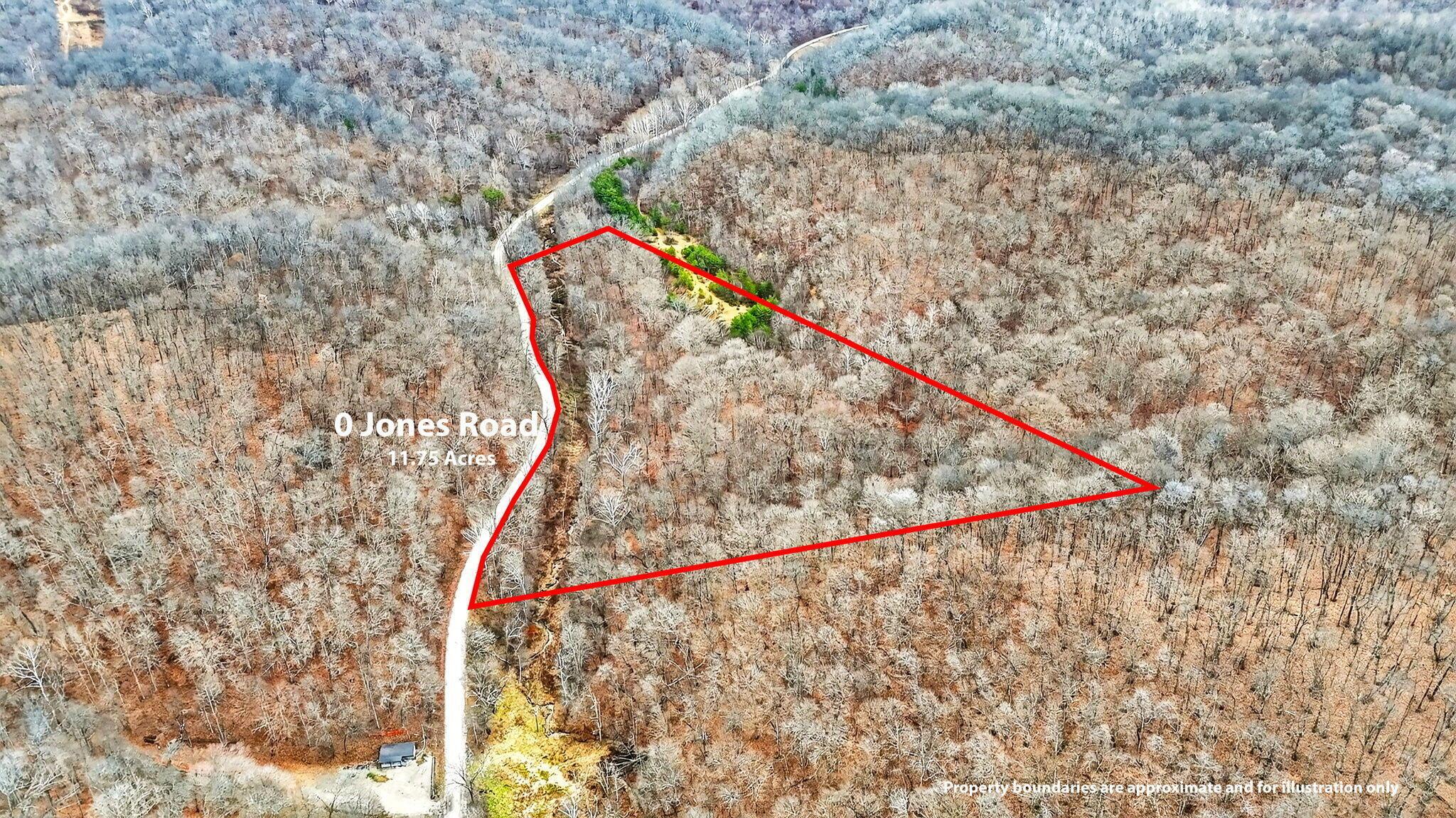 0 Jones Road Vinton, OH 45686 - Photo 2 of 9 0 Jones Road Property Outline