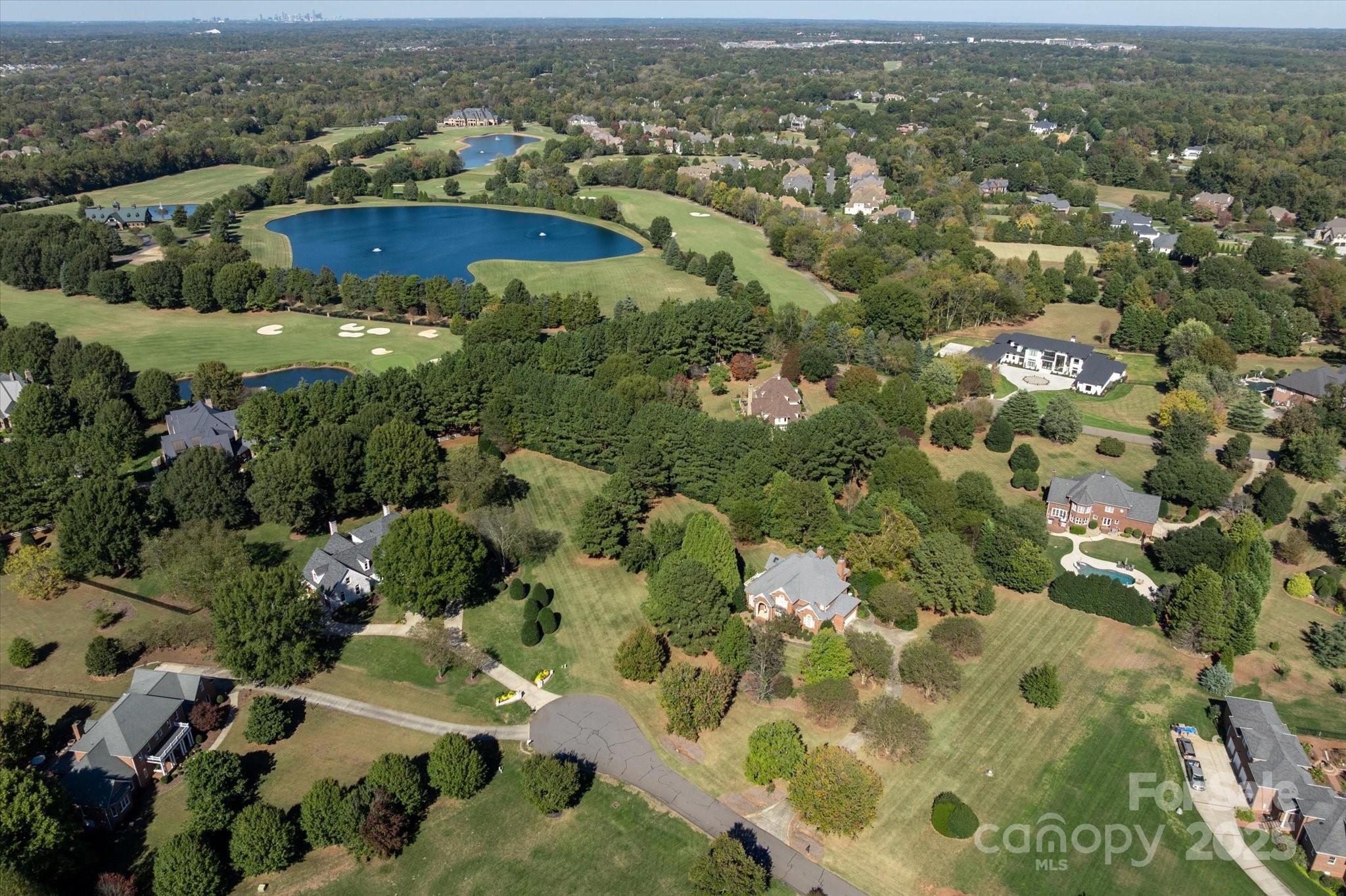 405 Valley Run Road Waxhaw, NC 28173 - Photo 9 of 9 an aerial view of residential houses with outdoor space