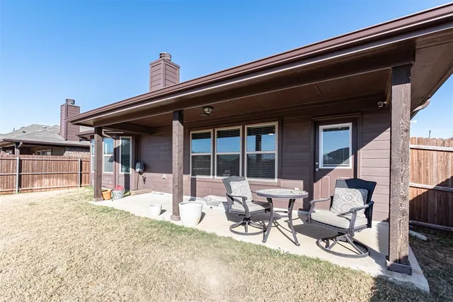 a view of a house with patio