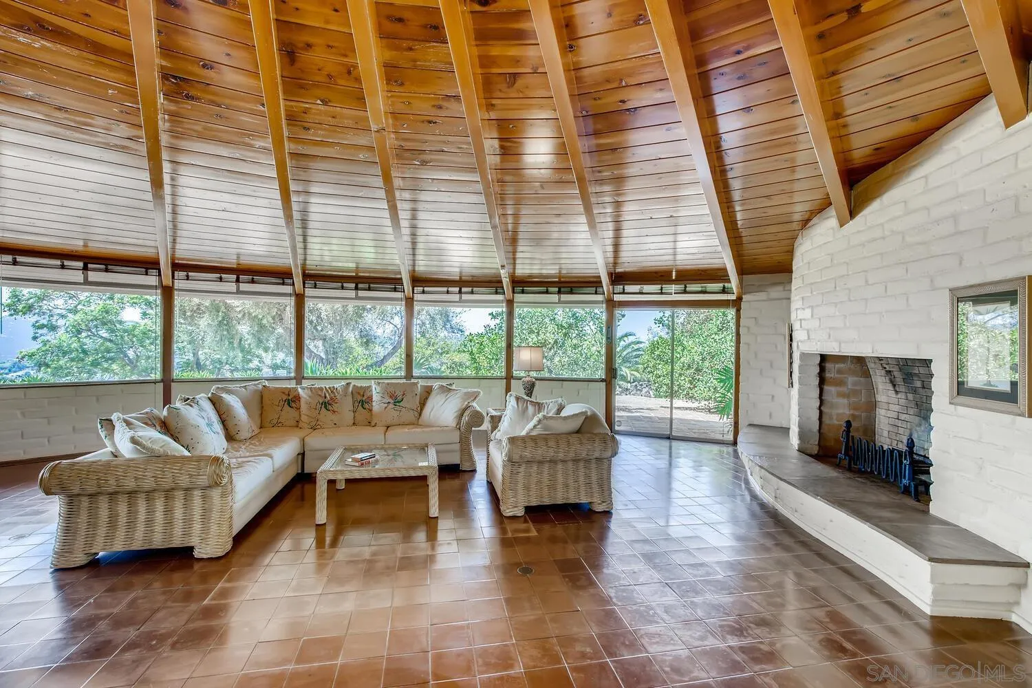 14565 High Valley Road Poway, CA 92064 - Photo 4 of 28 a living room with furniture and large windows