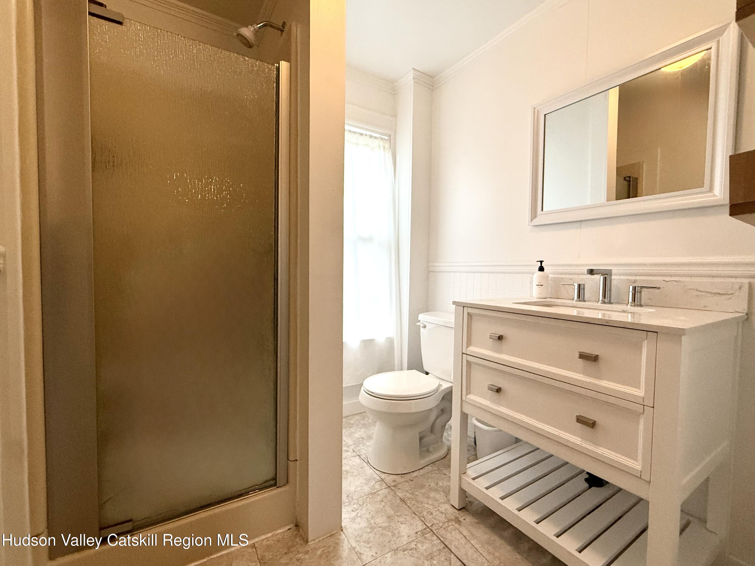 5 Clum Hill Road Haines Falls, NY 12436 - Photo 11 of 14 a bathroom with a sink toilet and shower