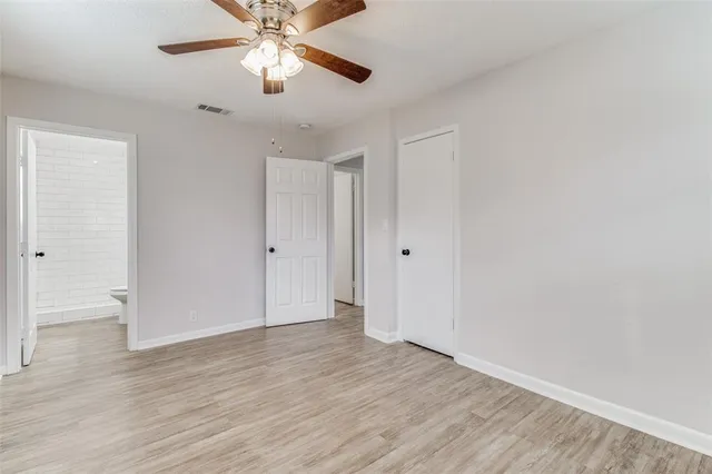 wooden floor in an empty room