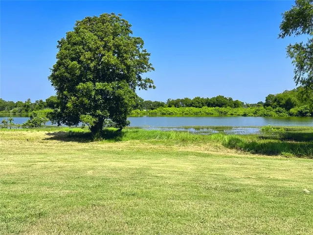 a view of an outdoor space and swimming pool