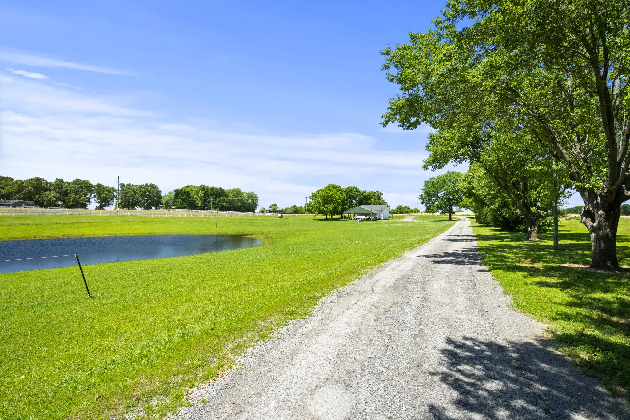 4266 Dot Road Springfield, TN 37172 - Photo 3 of 70 a view of a lake with a yard